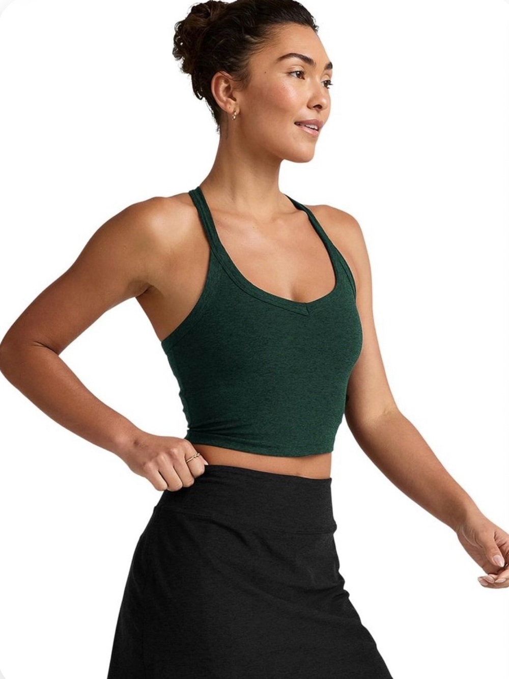 Beyond Yoga Spacedye On The Up Cropped Tank